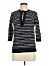 Ann Taylor LOFT Gray Long Sleeve Polo Size M (petite) - photo 1