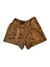 Ann Taylor LOFT Solid Brown Khaki Shorts Size 8 - photo 1