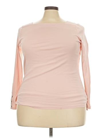 Lauren by Ralph Lauren 3/4 Sleeve T-Shirt (view 1)