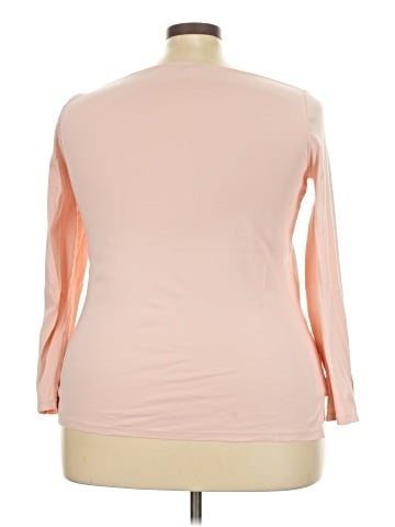 Lauren by Ralph Lauren 3/4 Sleeve T-Shirt (view 2)