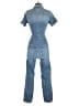 Good American Blue Jumpsuit Size Sm (1) - photo 2
