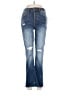 Vigoss Hearts Blue Jeans Size 26 waist - photo 1