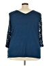 Lane Bryant Blue 3/4 Sleeve Top Size 26 - 28 Plus - photo 2