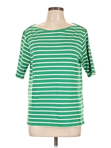 Lands' End 3/4 Sleeve T-Shirt (view 1)
