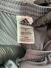 Adidas 100% Polyester Gray Athletic Shorts Size 6 - photo 3