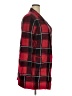 Elle Plaid Red Coat Size XXL - photo 4