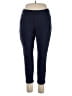 Susan Graver Polka Dots Blue Casual Pants Size XL - photo 1