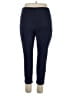 Susan Graver Polka Dots Blue Casual Pants Size XL - photo 2