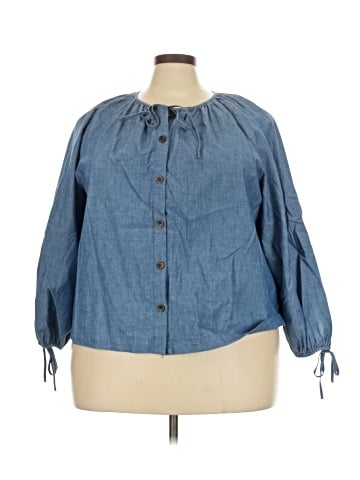 J.Crew 3/4 Sleeve Blouse (view 1)