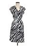 MICHAEL Michael Kors Animal Print White Cocktail Dress Size M - photo 1