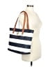 MICHAEL Michael Kors Stripes Blue Leather Tote One size - photo 2