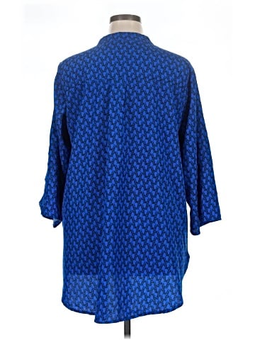 Shein Curve 3/4 Sleeve Blouse (view 2)