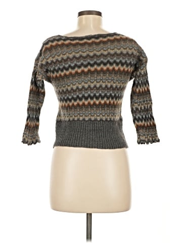 Peruvian Connection Wool Pullover Sweater (view 2)