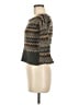 Peruvian Connection 100% Alpaca Chevron-herringbone Gray Wool Pullover Sweater Size M - photo 5