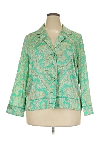 J.Crew Collection 3/4 Sleeve Blouse (view 1)