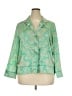 J.Crew Collection 100% Polyester Green 3/4 Sleeve Blouse Size XXL - photo 1