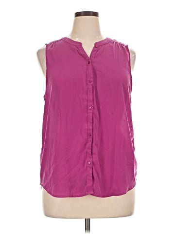 American Eagle Outfitters Sleeveless Blouse (view 1)