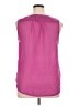 American Eagle Outfitters 100% Polyester Pink Sleeveless Blouse Size XL - photo 2