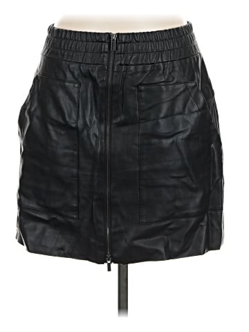 French Connection Faux Leather Skirt (view 1)