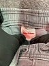 Hanna Andersson Solid Gray Cargo Pants Size 8 - photo 3