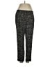 Ann Taylor LOFT 100% Polyester Polka Dots Black Casual Pants Size 4 - photo 1
