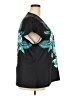 Unbranded Black Short Sleeve Blouse Size XXL - photo 4