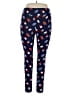Lularoe Print Blue Leggings Size 1X (Tall & Curvy) - photo 1