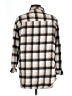 Love Notes 100% Cotton Plaid Gray Long Sleeve Button-Down Shirt Size L - photo 2