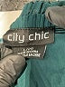 City Chic 100% Polyester Teal 3/4 Sleeve Blouse Size 20 Plus (L) - photo 7