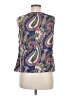 Talbots Blue Sleeveless Blouse Size 8 Petite - photo 2