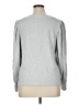 Ann Taylor LOFT Gray Long Sleeve Top Size XL - photo 2