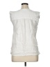 Ann Taylor White Sleeveless Blouse Size XL - photo 2