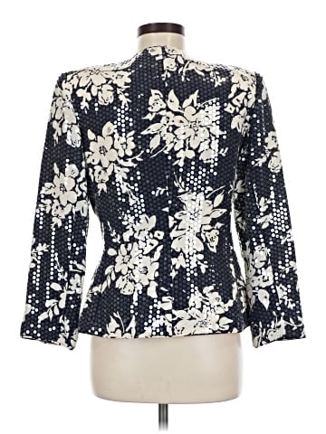 Teri Jon by Rickie Freeman Silk Blazer (view 2)