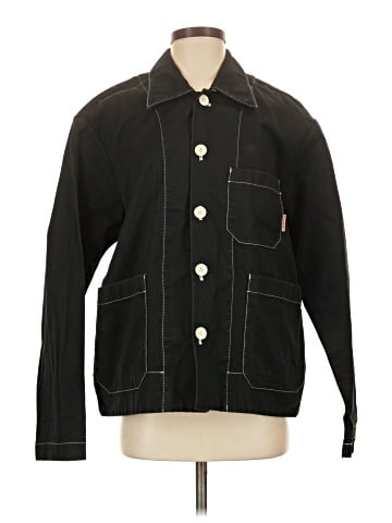 Acne Contrast Stitch Oversized Jacket (view 1)