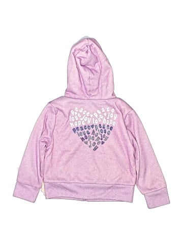 Pink Platinum Zip Up Hoodie (view 2)
