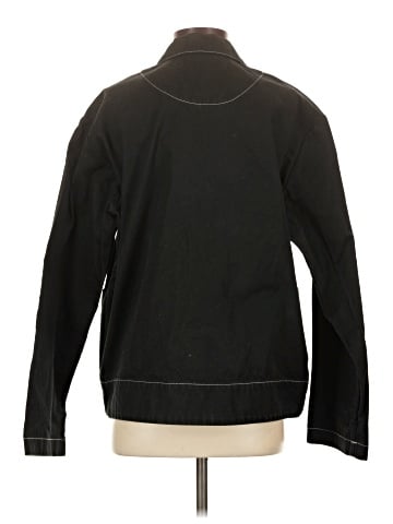Acne Contrast Stitch Oversized Jacket (view 2)