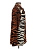 Fashion Nova 100% Polyester Animal Print Orange Long Sleeve Blouse Size S - photo 4
