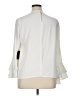ELOQUII 100% Polyester Ivory 3/4 Sleeve Blouse Size 14 - photo 2