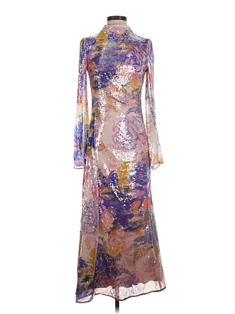 Pre-owned Bhldn Cocktail Dress In Purple