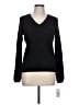 Vertical Design Black Pullover Sweater Size L (petite) - photo 1