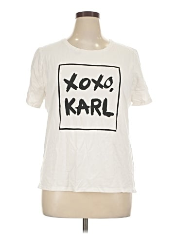 Karl Lagerfeld Paris Short Sleeve T-Shirt (view 1)