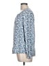 Boden 100% Viscose Blue Long Sleeve Blouse Size 12 - photo 5