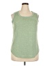 Automet Green Sleeveless T-Shirt Size 2X - photo 1