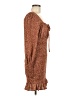She + Sky 100% Polyester Brown Casual Dress Size M - photo 4