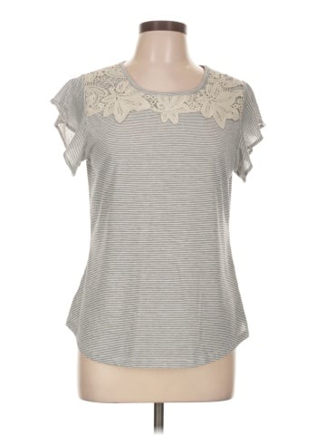 Liz Claiborne Short Sleeve T-Shirt (view 1)