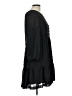 Madewell Solid Black Casual Dress Size 10 - photo 4