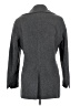 Calvin Klein Gray Wool Coat Size M - photo 2