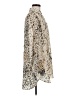 Spense 100% Polyester Animal Print Gold Long Sleeve Blouse Size M - photo 4