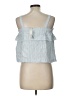 Copper Key Blue Sleeveless Blouse Size L - photo 2