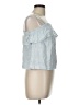 Copper Key Blue Sleeveless Blouse Size L - photo 4